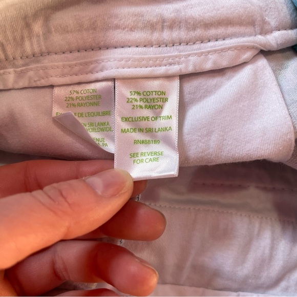 Lilly Pulitzer Shorts Women's Small Low Tide Navy Catty Puursonality Jayne Knit - Picture 6 of 10